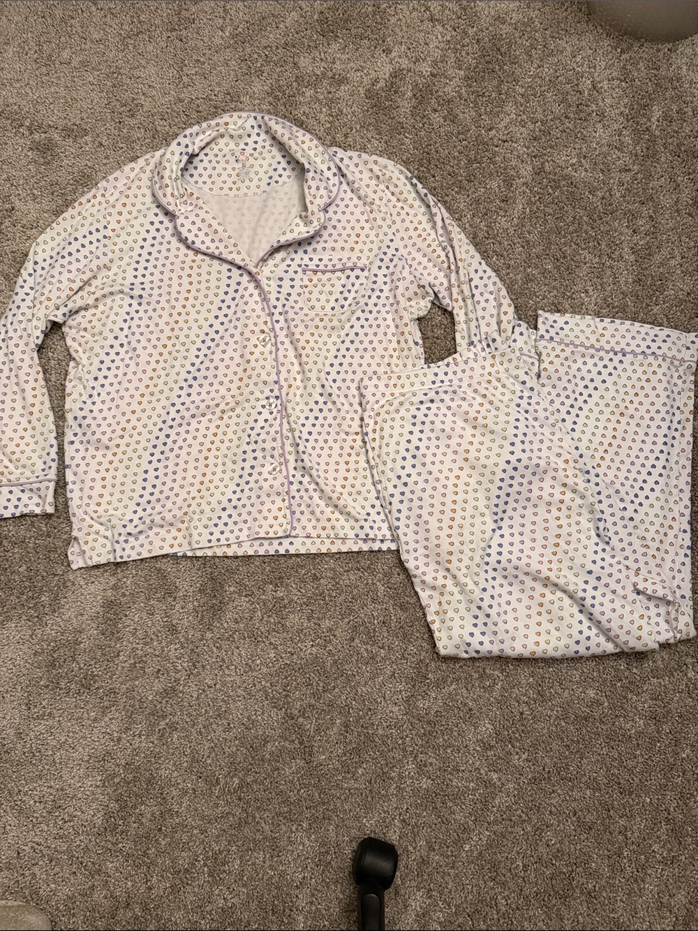Roller Rabbit Heart polo pajamas